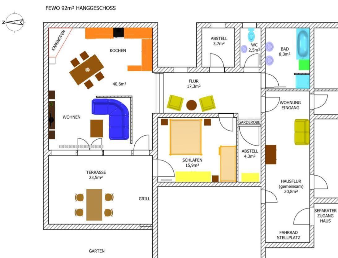 Ferienwohnung Leupolz ヴァンゲン・イム・アルゴイ 部屋 写真